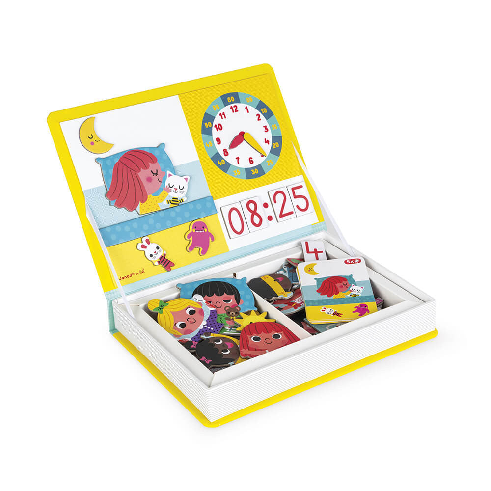 法国Janod Magneti'book - Learn to Tell the Time