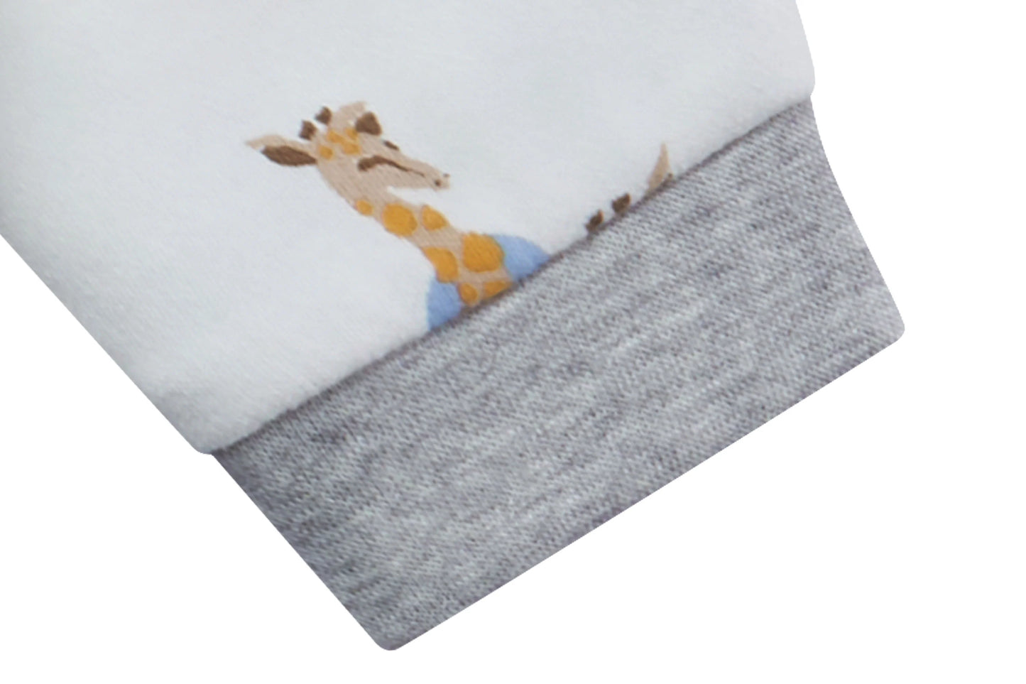 Nest Designs Organic Cotton Two-Piece PJ Set - Giraffe Shapes