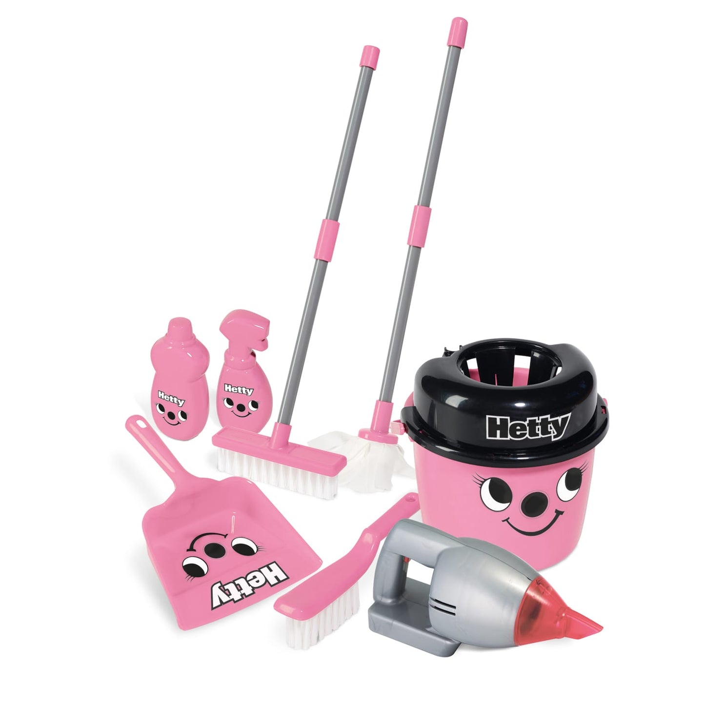 英国Casdon Deluxe Hetty Cleaning Trolley复刻Henry明星产品-Pink