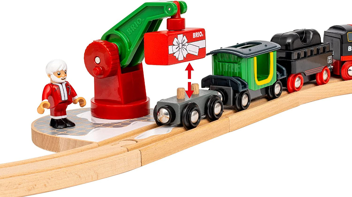 瑞典Brio-Christmas Steaming Train Set