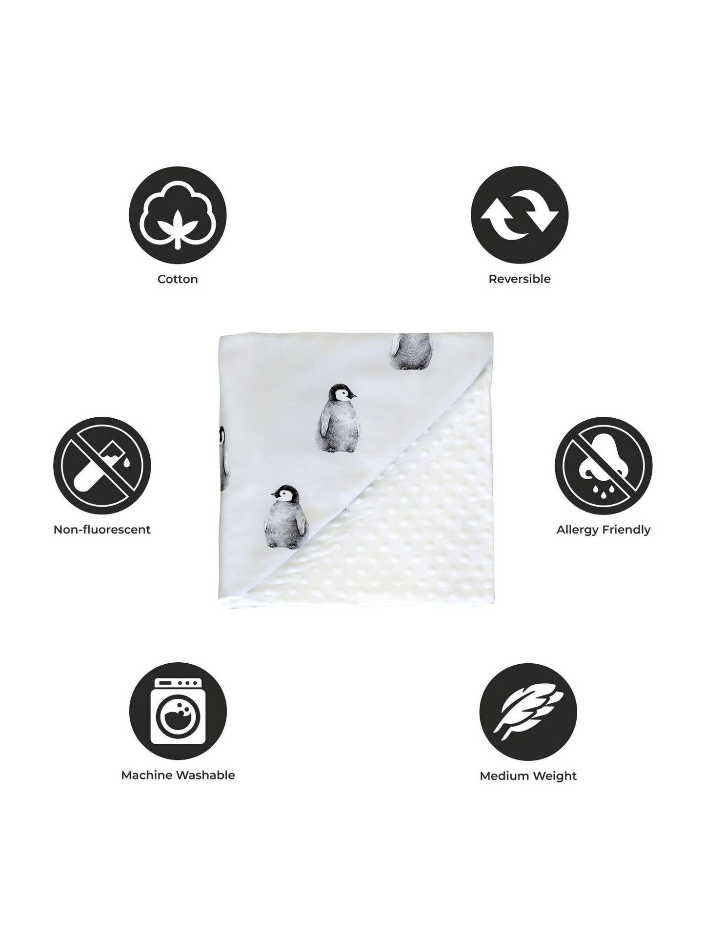 韩国Dono&Dono Embossed Cotton Blanket-Dream House