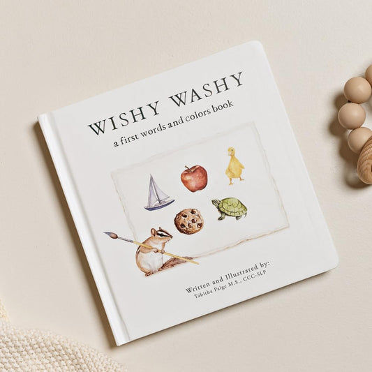 Wishy Washy: A First Words and Colors Book