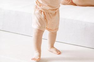 Nest Designs Bamboo Jersey Shorts - Pantone Bellini