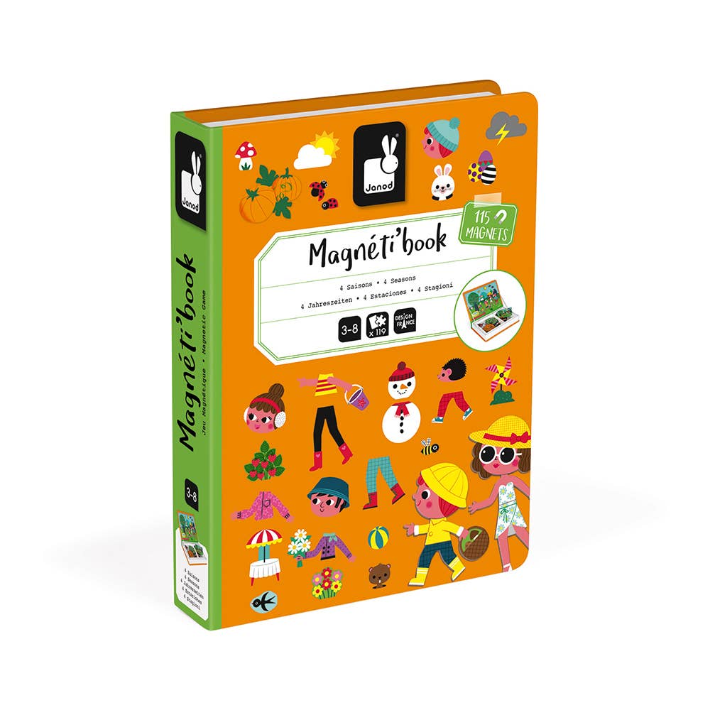 法国Janod Magneti'book - 4 Seasons