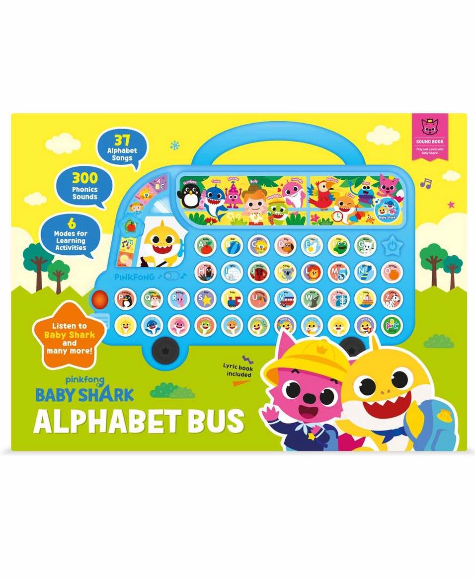 韩国Pinkfong Baby Shark Alphabet Bus