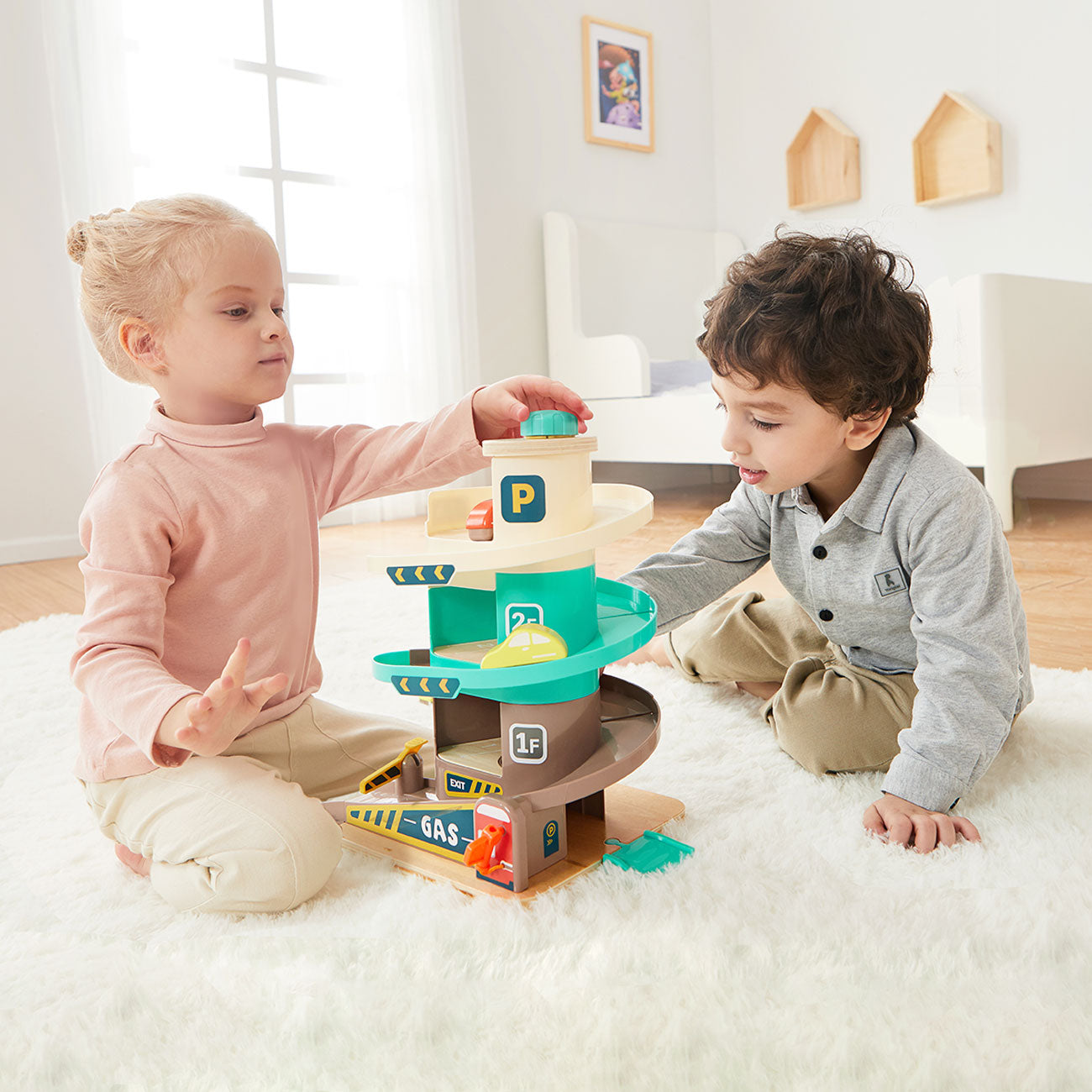 TOPBRIGHT Dubai Deluxe Garage Playset