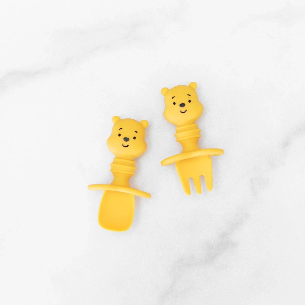 美国Bumkins - Winnie the Pooh Silicone Feeding Set