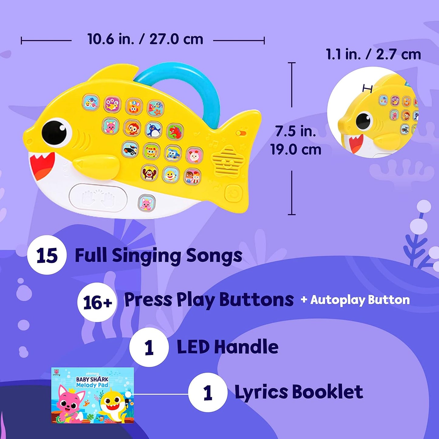 Baby Shark Melody Pad