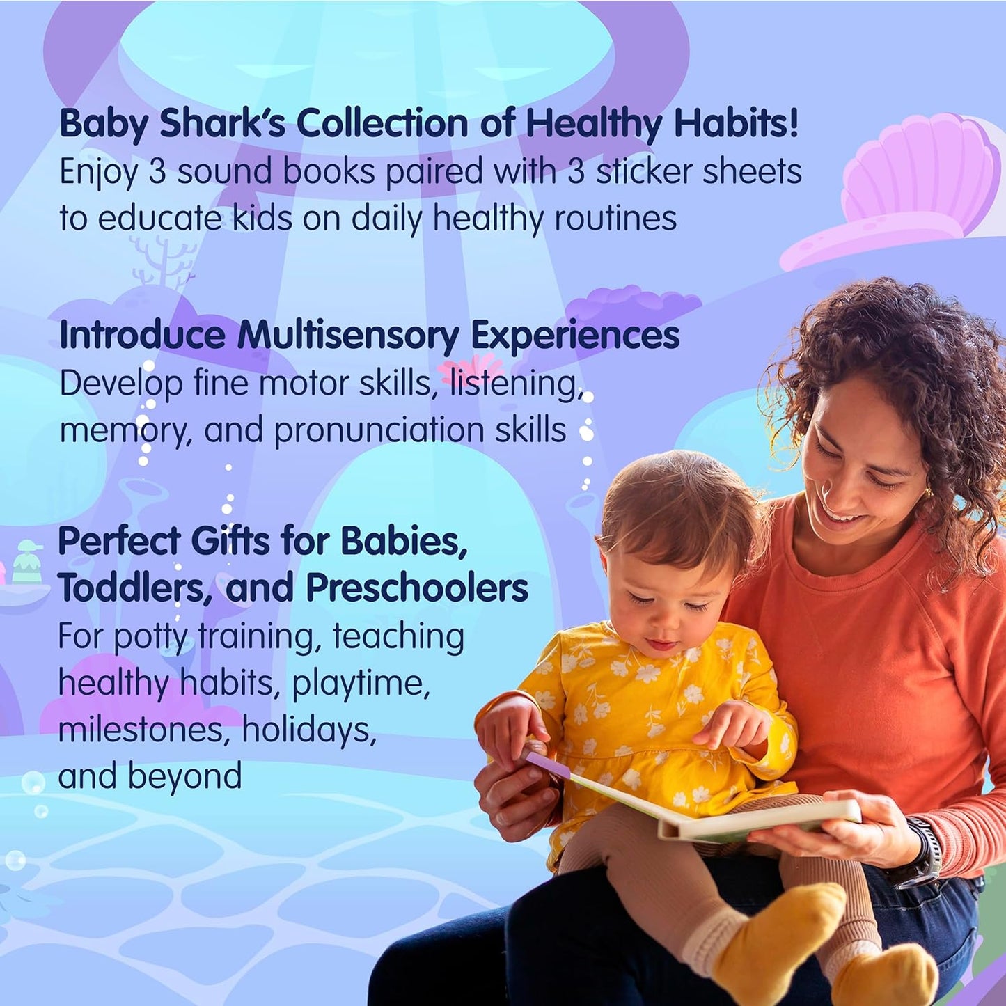 Baby Shark Healthy Habits Sound Books Boxed Set