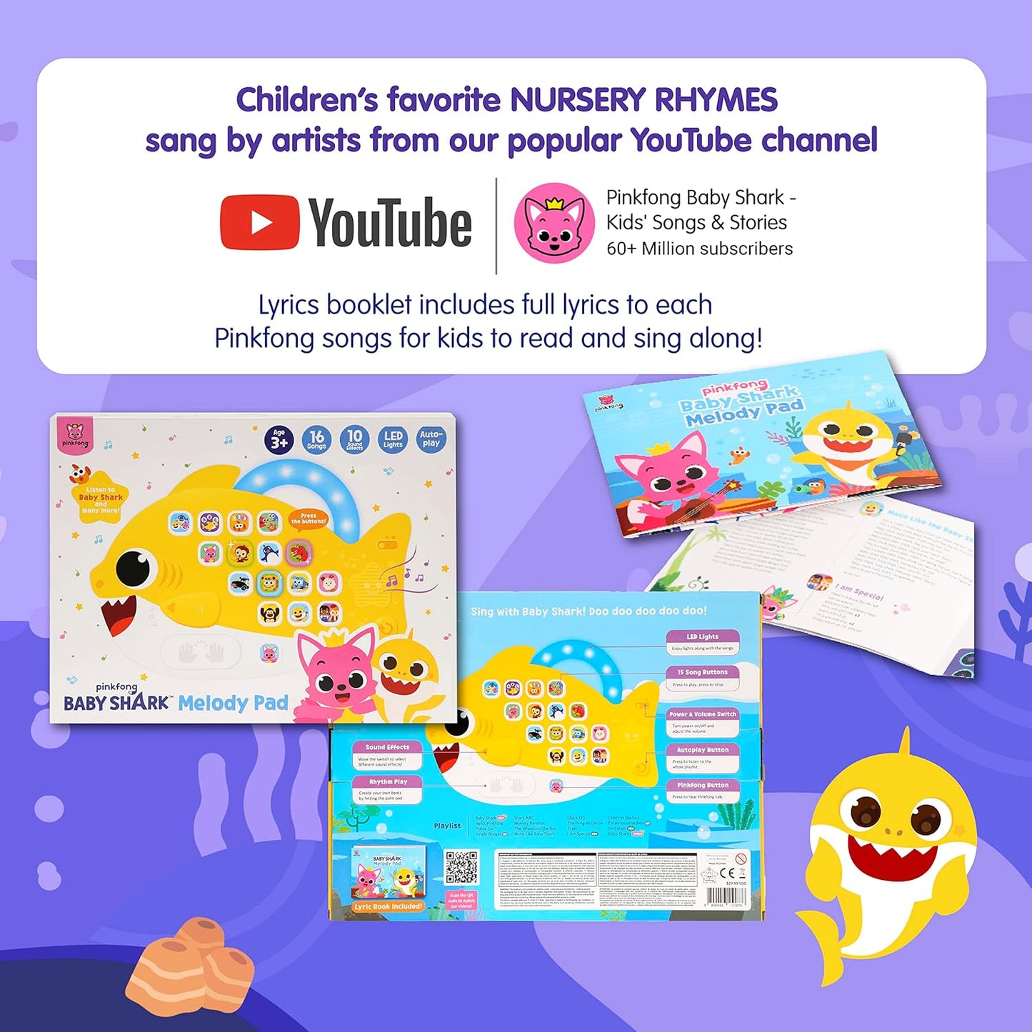 Baby Shark Melody Pad