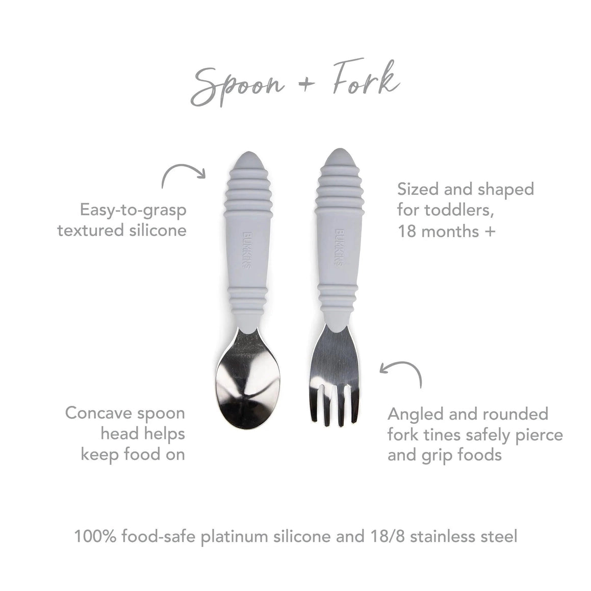美国Bumkins - Spoon + Fork