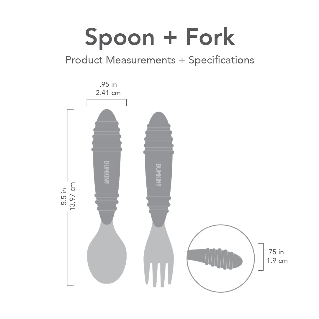 美国Bumkins - Spoon + Fork