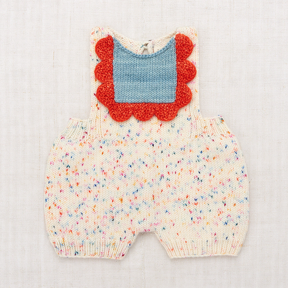 Scallop Bib Romper