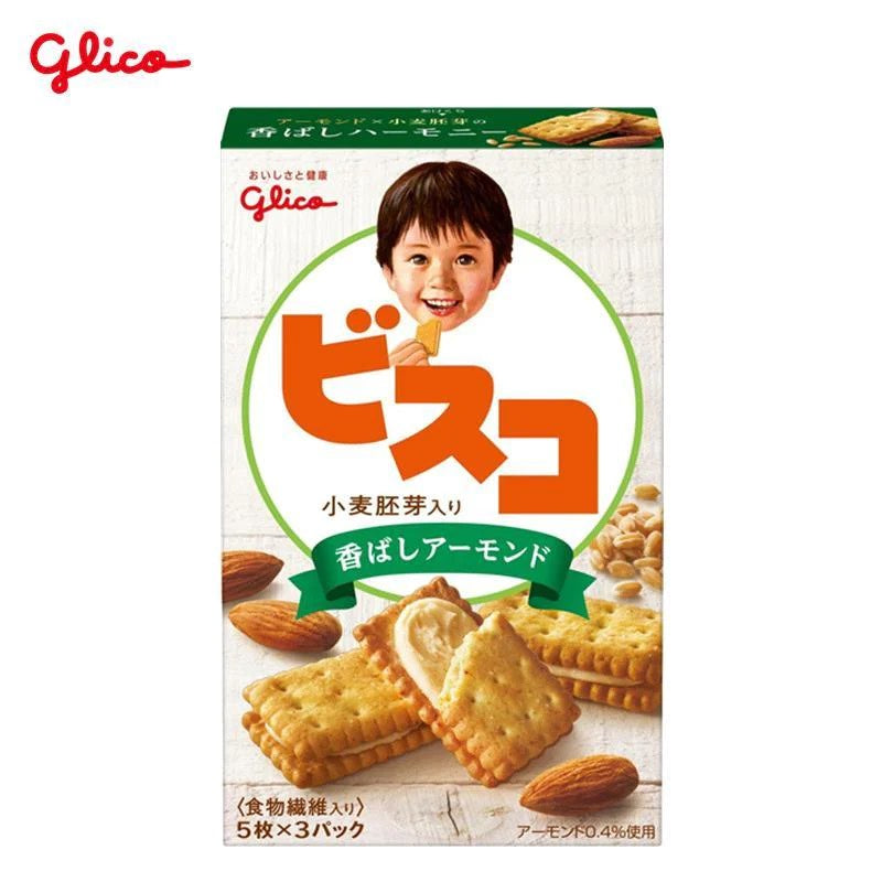日本Glico高乳酸菌夹心饼干-多款
