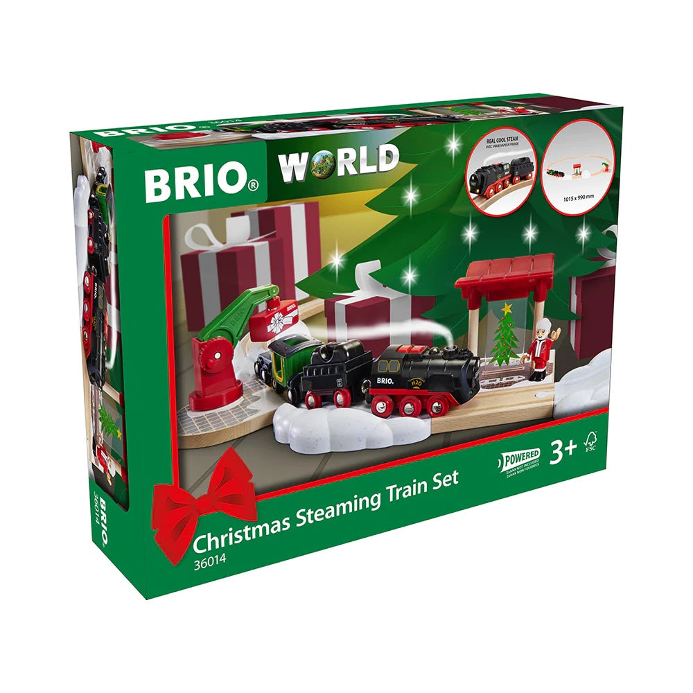 瑞典Brio-Christmas Steaming Train Set
