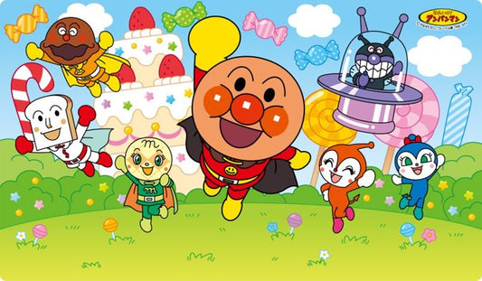 FUJIYA面包超人巧克力棒棒糖-图案随机