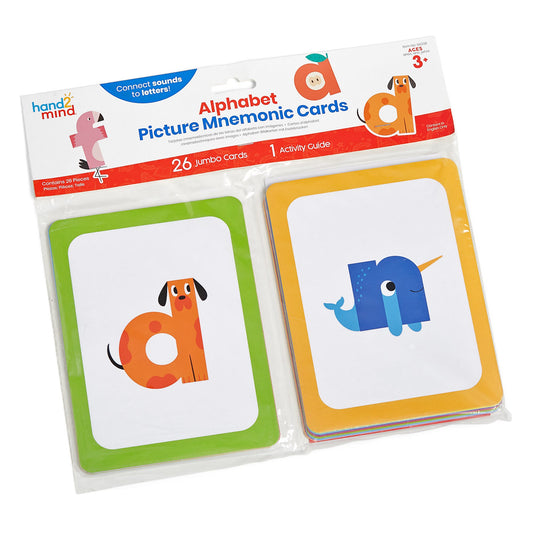 Alphabet Picture Mnemonic Cards