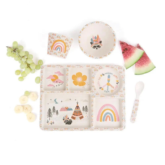 澳洲Love Mae竹纤维餐具套装