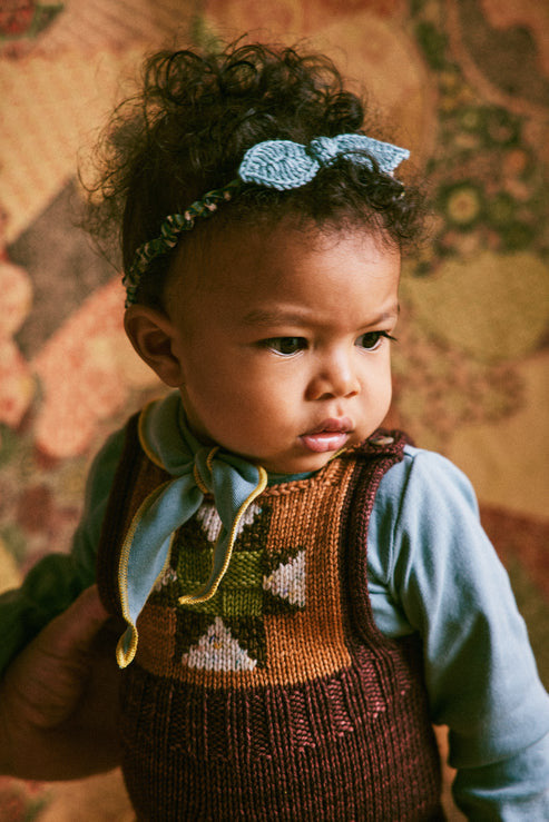 Nova Quilt Romper – Fig