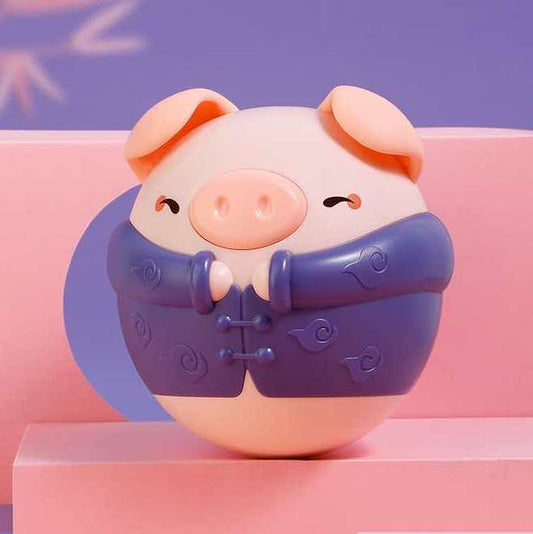 贝恩施猪猪不倒翁八音盒0-1岁