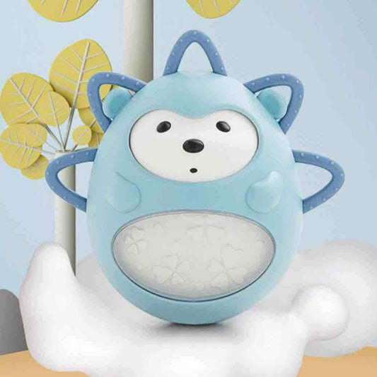 可优比刺猬不倒翁摇铃0-1岁