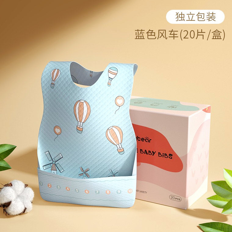 爱贝迪拉一次性口水兜