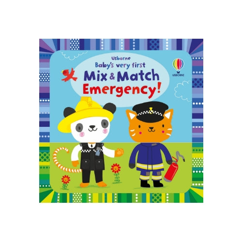USBORNE Baby's First Mix & Match Emergency