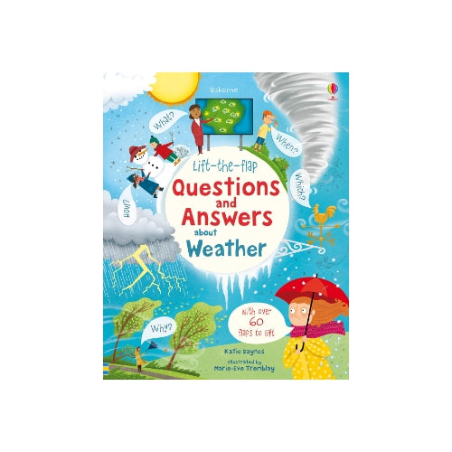 USBORNE Lift-the-flap Questions and Answers-Weather
