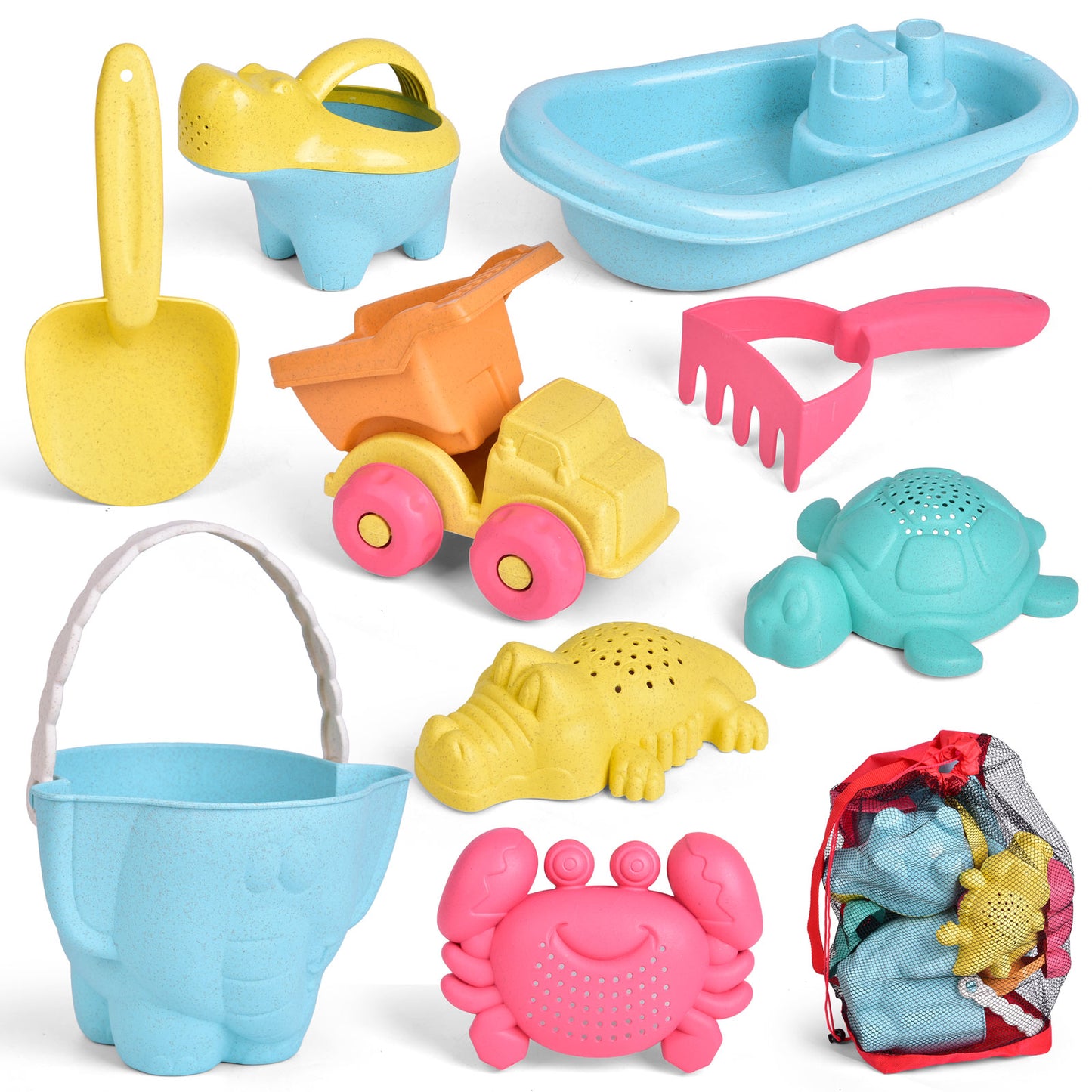 美国Fun Little Toys沙滩玩具9件装