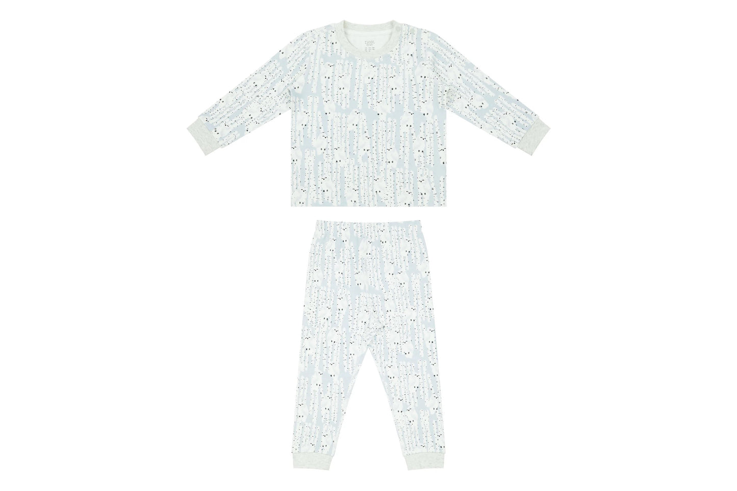 Nest Designs Organic Cotton Two-Piece Long Sleeve PJ Set - Hide N Hoot
