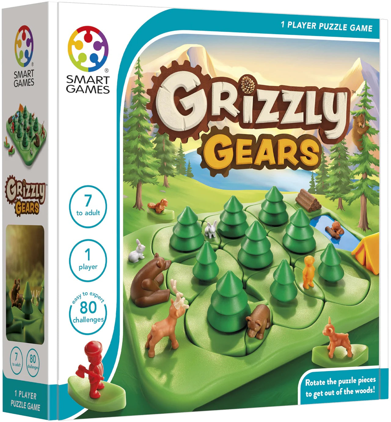 比利时烧脑Smart Games-Grizzly Gears