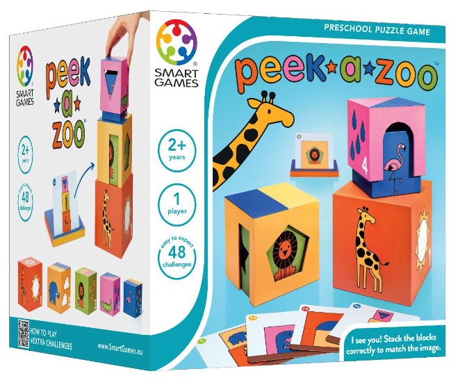 比利时烧脑Smart Games-Peek-A-Zoo