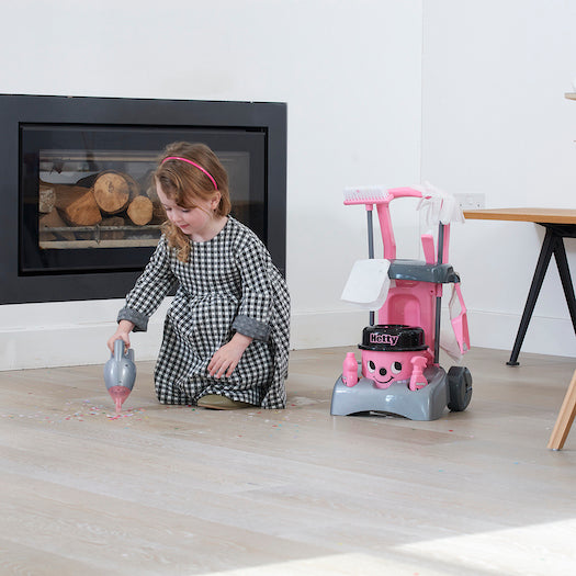 英国Casdon Deluxe Hetty Cleaning Trolley复刻Henry明星产品-Pink