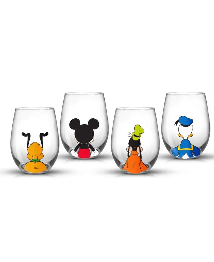 美国JoyJolt-Disney Squad Mickey Mouse & Pals “Looking Back" Glasses