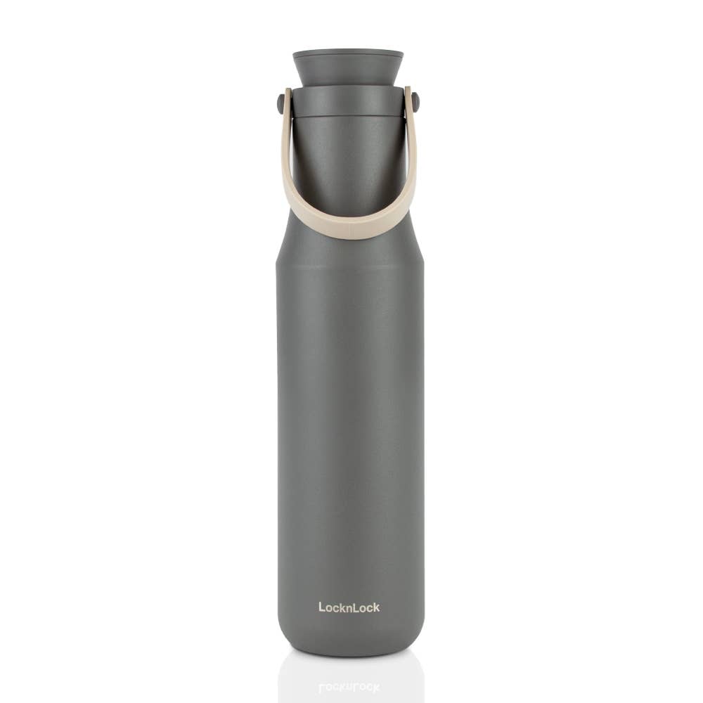 韩国LocknLock 乐扣乐扣Metro Bottle(红点奖) - Gray - 24 oz