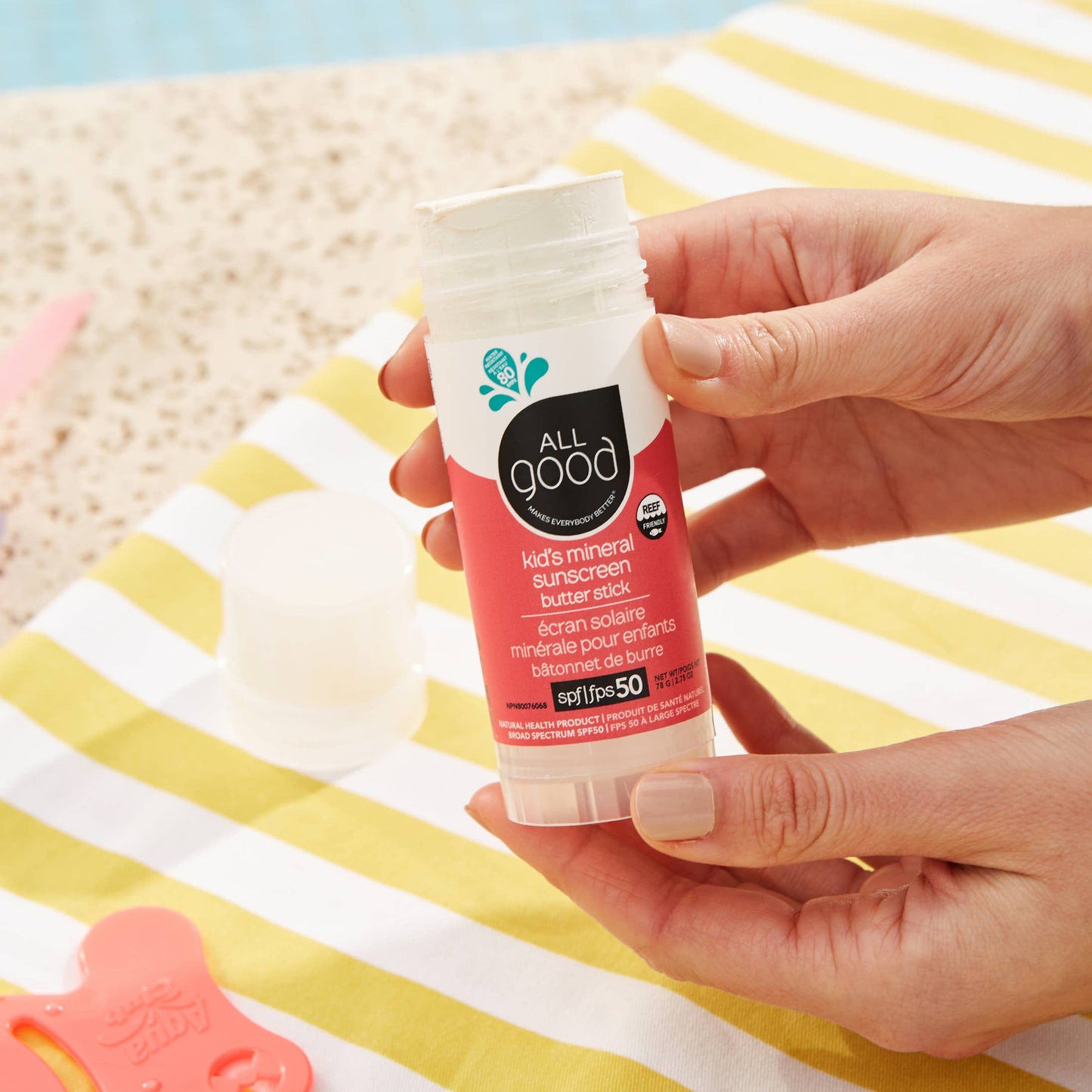 美国All Good Baby & Kid'S Mineral Sunscreen Butter Stick—Spf 50