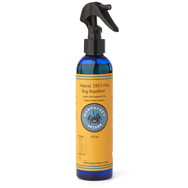美国Nantucket Spider Original Natural Bug Repellent For People 8oz- Deet Free-99%的有效性