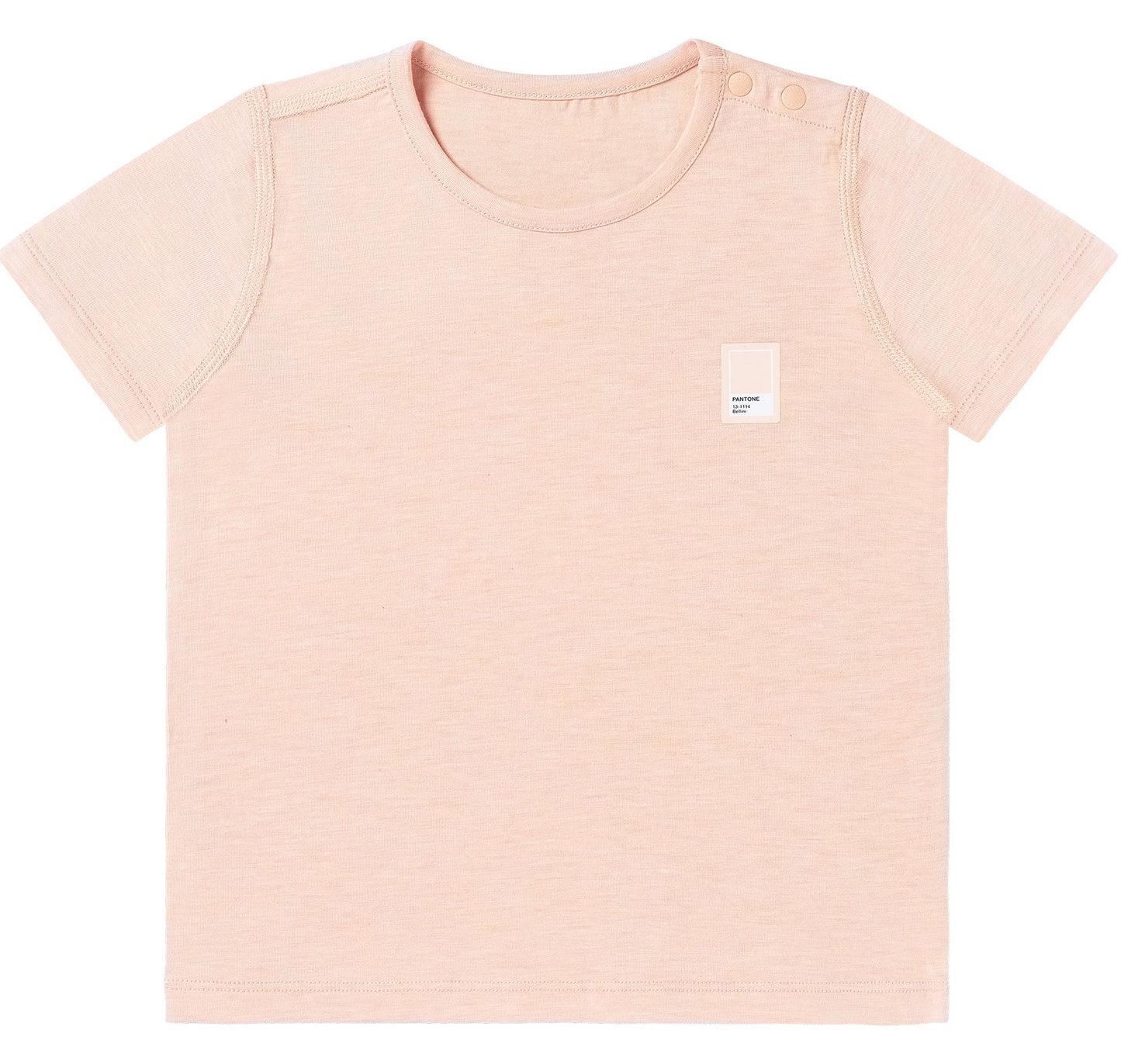 Nest Designs Bamboo Jersey Short Sleeve T-shirt - Pantone Bellini