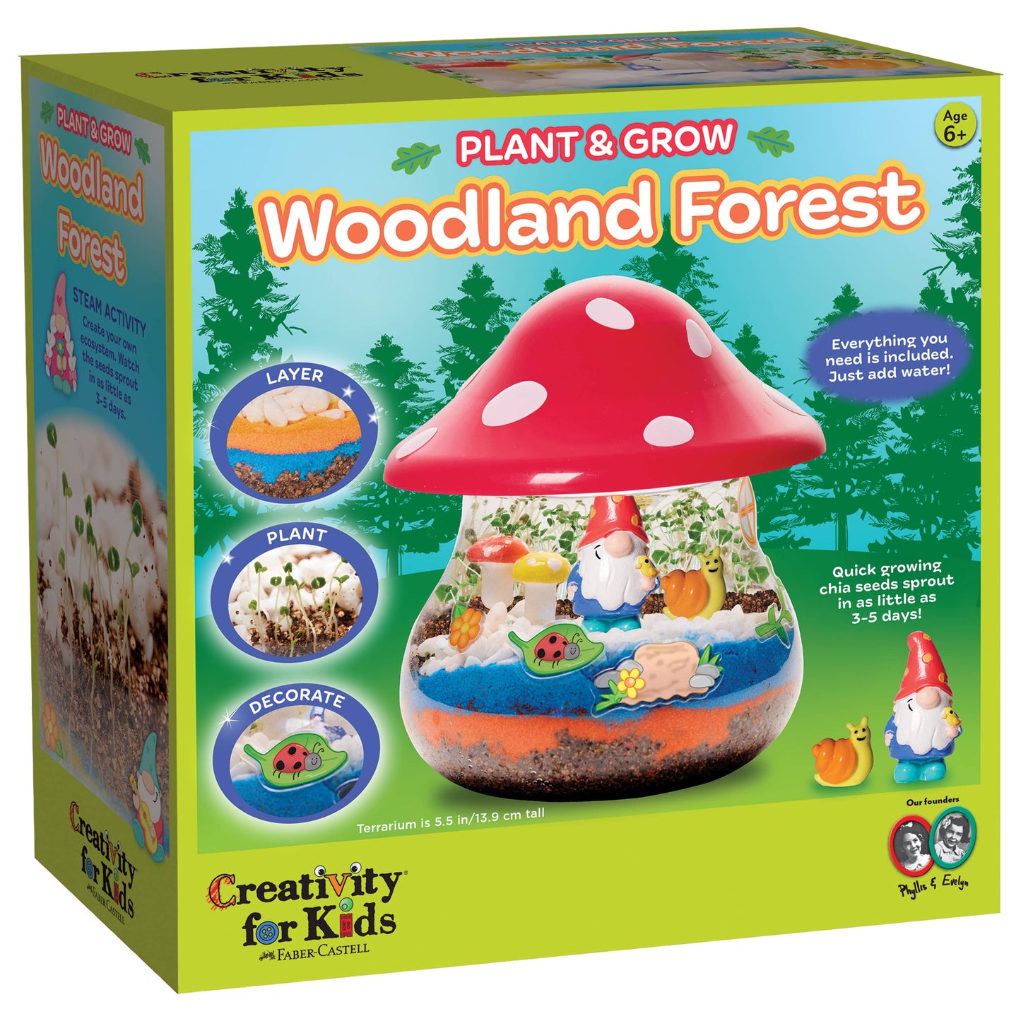 德国Faber Castell Plant & Grow Woodland Forest-感官培养