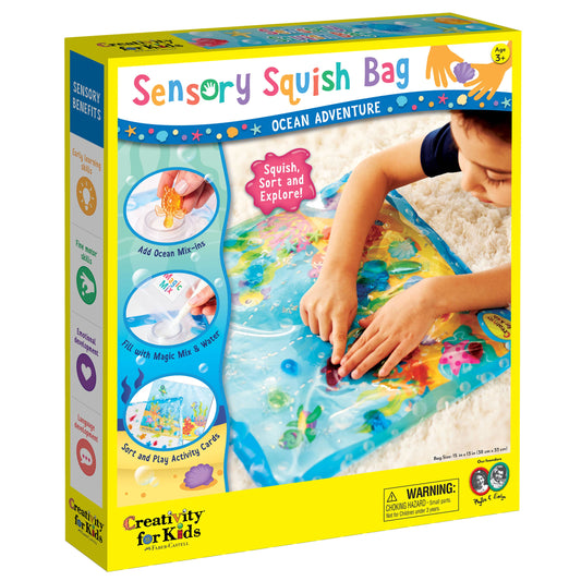 德国Faber Castell Sensory Squish Bag Ocean Adventure-感官培养