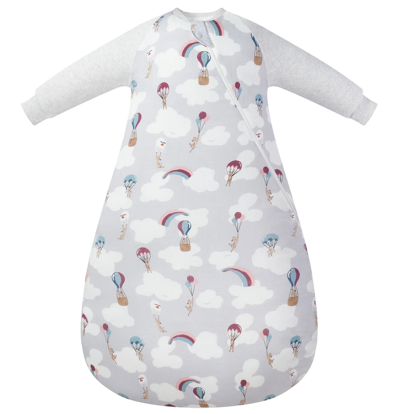 Nest Designs 2.5 TOG Wool Blended Long Sleeve Sleep Bag - Meerkats Away!