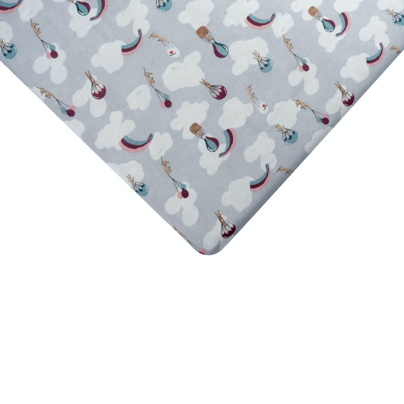 Nest Designs Bamboo Fitted Crib Sheet - Meerkats Away!