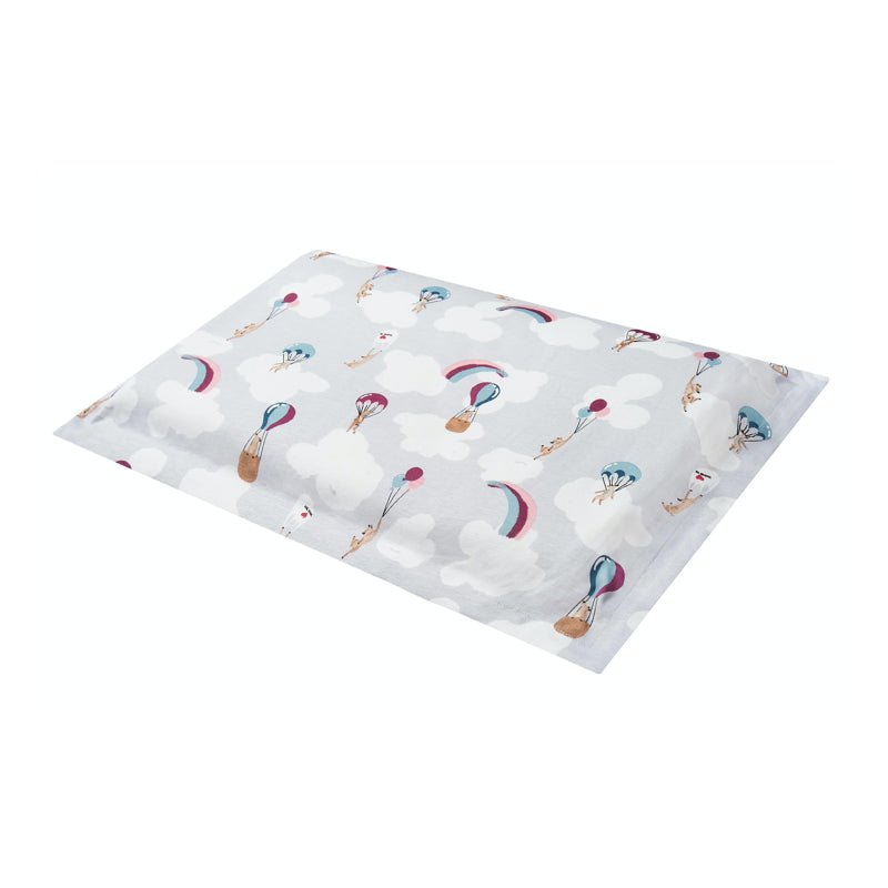 Nest Designs Bamboo Jersey Toddler Pillow and Pillowcase (Medium 55X 35) - Meerkats Away!
