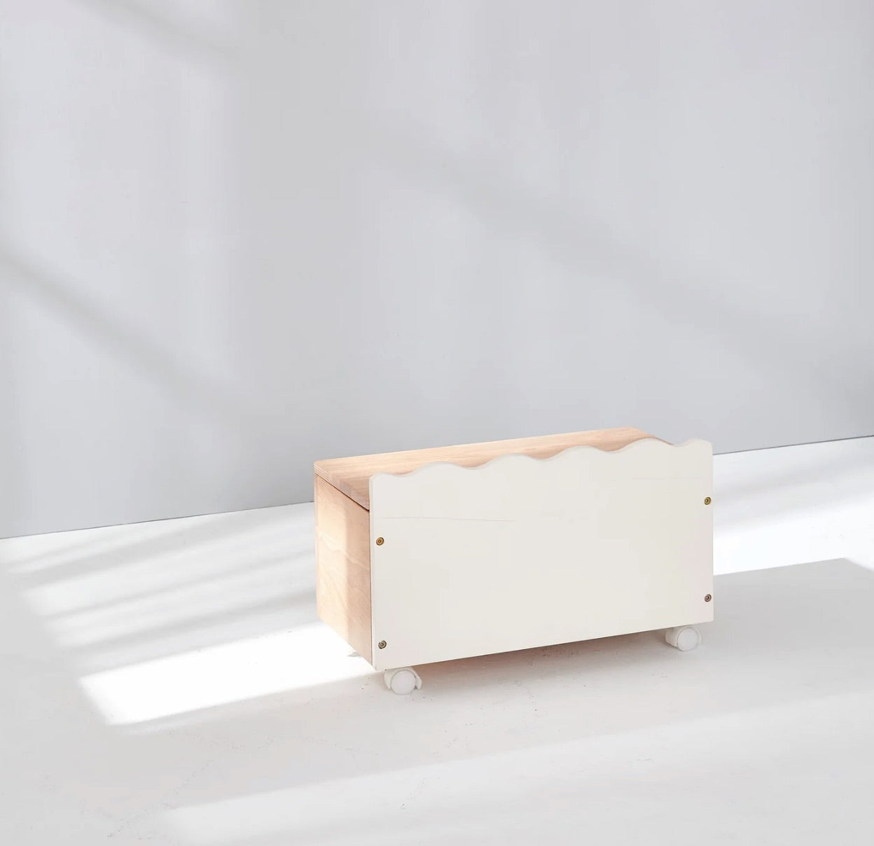 MesaSilla网红实木Toy Storage with Bench