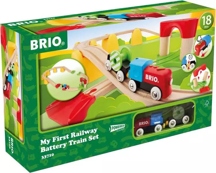 瑞典Brio-My First Railway Battery Operated Train Set 33710