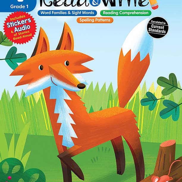 北美黄冈Evan-Moor Smart Start: Read and Write, Grade 1 Workbook