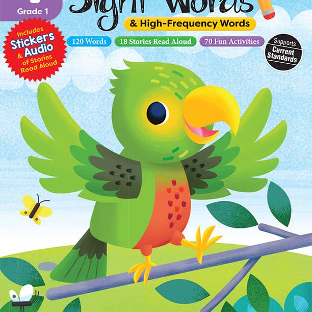 北美黄冈Evan-Moor Smart Start: Sight Words & High-Frequency Words, Grade 1
