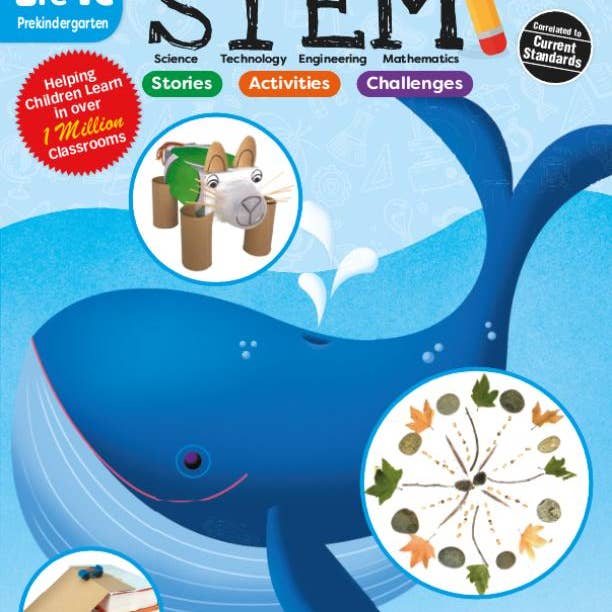 北美黄冈Evan-Moor Smart Start: Stem, Pre K Workbook