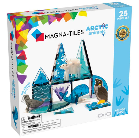 MAGNA-TILES Arctic Animals 25-Piece Set