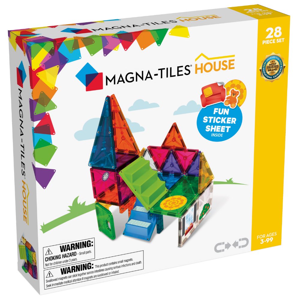 MAGNA-TILES House 28-Piece Set